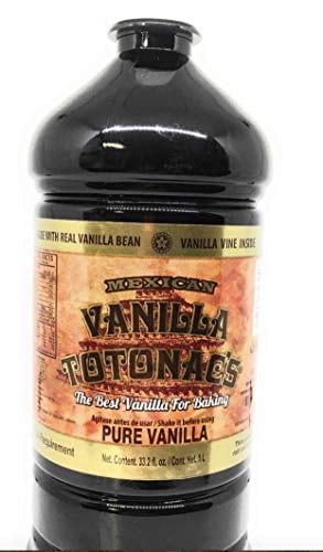 Mexican Vanilla Totonac's Pure Vanilla Flavoring, 33.2 Fluid Ounce