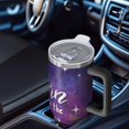 thumbnail image 6 of Galaxy 40oz Tumbler with Handle and Straw, Large Capacity Travel Cup for Hot & Cold Drinks, Double Walled Vacuum Insulated Cup,Birthday Thanksgiving Christmas Gifts for Women Girls, Starry, 6 of 6
