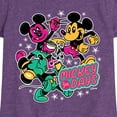 thumbnail image 3 of Disney - Mickey Collage - Toddler & Youth Girls Short Sleeve Graphic T-Shirt, 3 of 5
