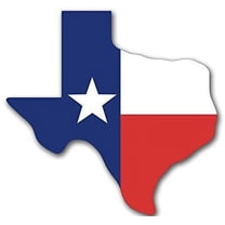 Texas Shaped Texas Flag 3M Reflective sticker| Bumper TX car Texan Decal