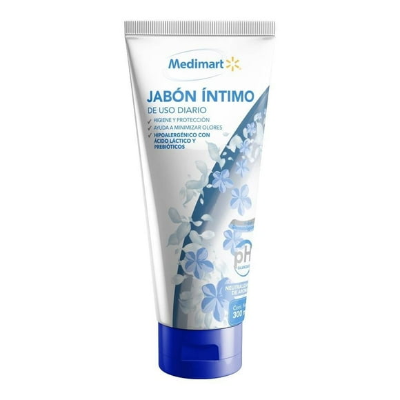 Jabón Íntimo Medimart de uso diario neutralizador de aroma 300 ml