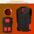 thumbnail image 2 of Heated Vest For Men Women,  Unisex Electric Heated Coat USB Rechargeable Washable Heated Jacket, Outdoor Fishing Hunting Waistcoat Hiking Vest, 2 of 9