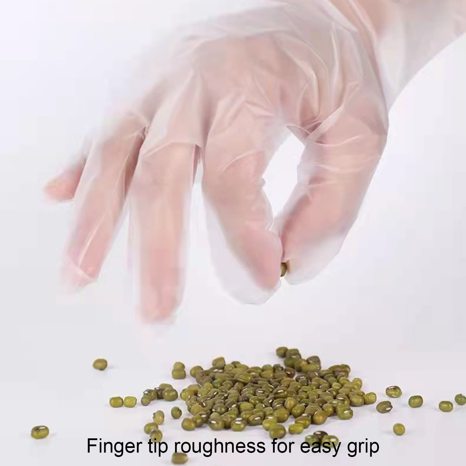 【お得】 Gloves Vinyl Clear 100Pcs/Bag US Cheers for Safe Food バイクウェア・装備