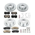 thumbnail image 3 of PowerStop Front and Rear Z23 Evolution Sport Carbon-Fiber Ceramic Brake Pad and Drilled & Slotted Rotor Kit Fits: LEXUS TOYOTA Select Models K5874, 3 of 10