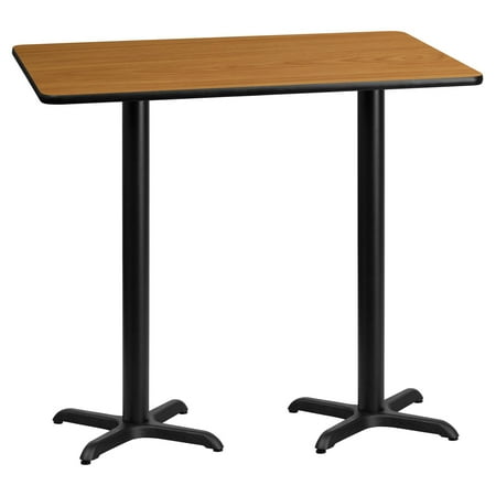 Flash Furniture 30 X 60 Rectangular Laminate Table Top With 22 Flash Furniture 30 X 60 Rectangular Laminate Table Top With 22 Bar Height Bases Multiple Colors