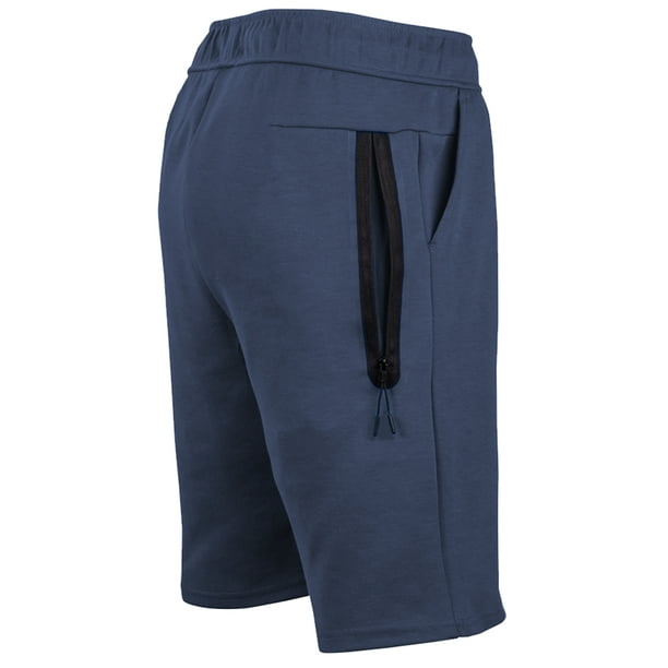 Womens Casual Loose Fit Bermuda Shorts With Zipper Pockets