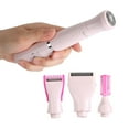 thumbnail image 3 of Rasoir Corporel Machine d'Épilation Rasoir Partie Intime Rasoir Électrique 4en1 Rechargeable USB Femmes Électrique Aisselles Jambes Rasoir Corporel, 3 of 8