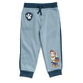 thumbnail image 4 of Paw Patrol Chase Marshall Rubble Toddler Boys Fleece 2 Pack Pants Blue / Gray 4T, 4 of 5