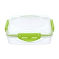 thumbnail image 3 of Lusxy Food Grade Plastic, Silicone Sandwich Storage with Snap-Off,Sandwich Box for Lunch,BPA Free, Leakproof, Reusable Plastic Sandwich Holder for Sandwiches Sushi and Breakfast walmart pallets, 3 of 7