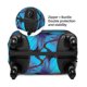 thumbnail image 2 of Balery Blue Butterflies Funda de equipaje, fundas para maletas, elástica, lavable, protector de maletas, compatible con maletas de 18 a 32 pulgadas-X-Large, 2 of 7