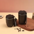 thumbnail image 3 of Stainless Steel insulated Travel Coffee Mug | 11 Ounce Black Portable Reusable Coffee Tumbler with Lid for Car office Travel, 3 of 5