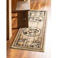 thumbnail image 1 of Rugs.com Pioneer Collection Rug – 6 Ft Runner Green Medium-Pile Rug Perfect For Hallways, Entryways, 1 of 9