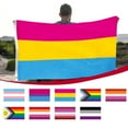 thumbnail image 2 of Rainbow Flag 3x5ft Double Sided Gay Pride Love Equal Straight Ally Flags Banner for Outdoor Celebrations Home Garden Porch Party Decoration Flags, 2 of 8