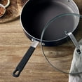 thumbnail image 4 of GreenPan x Bobby Flay 4.5QT Sauté Pan with Glass Lid, Professional Grade Aluminum, Ceramic Nonstick, Induction Suitable, Stay-Cool Silicone Handle, Dishwasher & Oven Safe, Black, 4 of 7