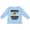 AE-Light Blue, variant on Kayak Gifts Daddy Kayaking Buddy Boys or Girls Long Sleeve Toddler T-Shirt