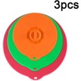thumbnail image 2 of Set of 3 Silicone Lids - Reusable Airtight Lids - Microwave Lid - Suction Cup Silicone Pan Lid (3 Sizes), 2 of 5