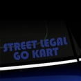 thumbnail image 1 of Street Legal Go Kart - Vinyl Decal For MINI Cooper - Choose Color - [KING BLUE], 1 of 1