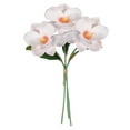 thumbnail image 2 of Under $5 Artificial Magnolia Stems 3-Stem Eva Magnolia Plastic For Living Room Vase Filler Wedding Arch Arrangement Pink (3Pc), 2 of 4