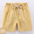 thumbnail image 2 of TIANZEN Summer Children Kids Boy Girl Casual Shorts Elastic Waist Pants Boy Shorts Size 8, 2 of 8