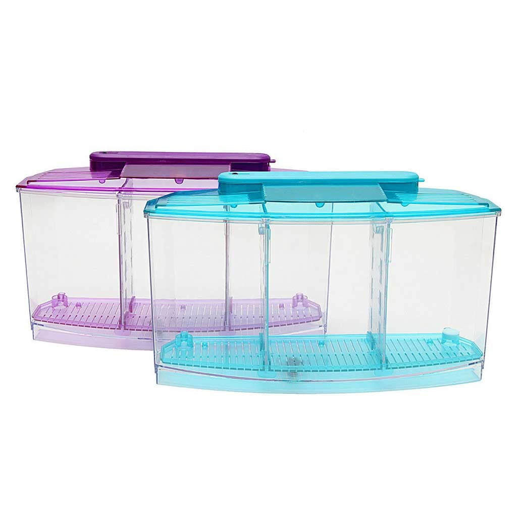 Wovilon Kitchen Utensils Set, Kitchen Gadgets S 2022 Mini Fish Tank Aquarium Fish Aquarium Tank Led Light Divider Filter Water