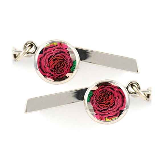 Rose Safety Whistle Keychain - 045