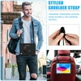 thumbnail image 5 of Dteck Case for iPad 11-inch (A16) 2025 /iPad 10th Generation 10.9 inch 2022,Heavy Duty Silicone + PC Case Shockproof Handle Grip Kickstand Cover with Shouldler Strap for iPad 10th/11th Gen,Black, 5 of 9