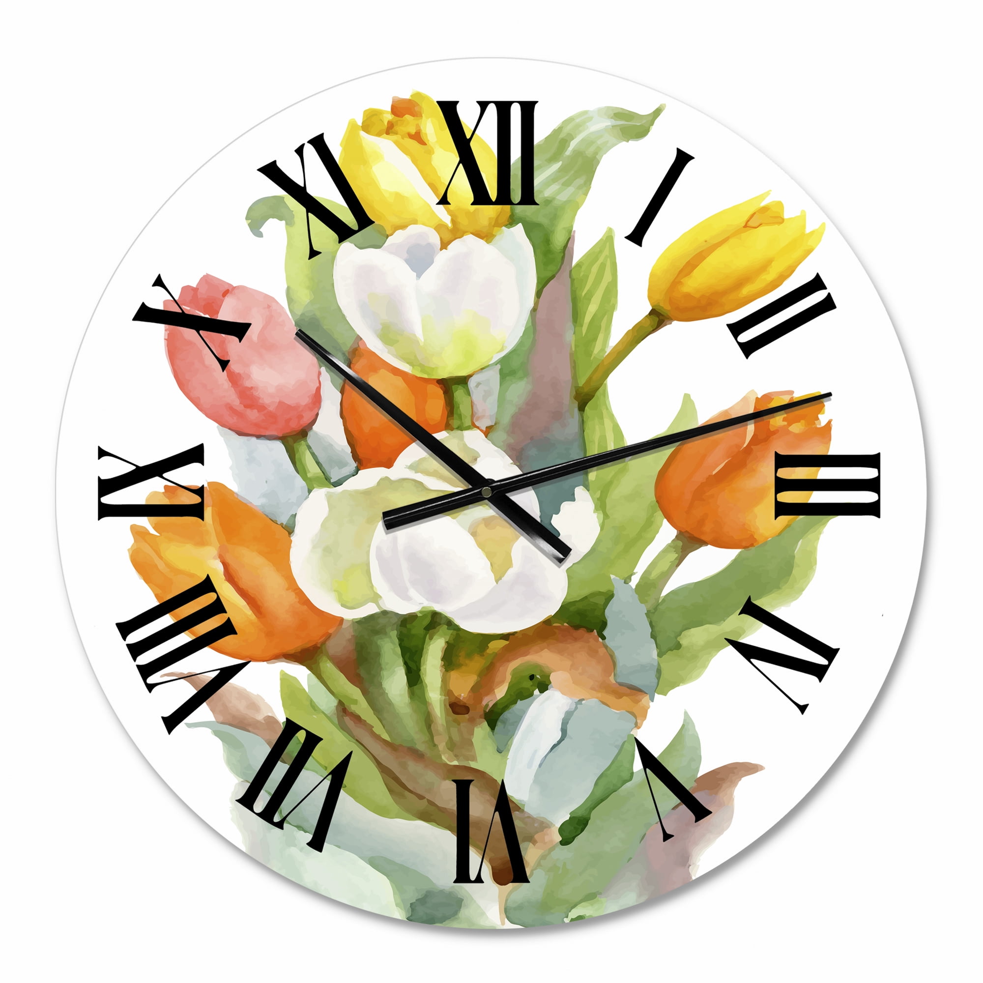Designart 1 in Traditional Wall Clock