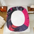 thumbnail image 5 of Castle Fairy Anime Girl Twin Sheet Sets for Children Teenagers,Black Red Gamepads Bedding, 5 of 7