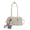 White, variant on Vintage Boston Crossbody Bag for Women and Girls, 2026 Spring Premium Versatile Shoulder Commuter Bag, Stitched Design Multi-Compartment Handbag