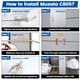 thumbnail image 5 of Muzata Juego De 10 Barandillas De Cable Sin Estampación Tensor Invisible De 1/8" Sin Necesidad De Herramienta De Engarzado Hardware De Riel De Cable Oculto De Cabeza Plana Para Escaleras De Cubierta D, 5 of 5