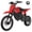 Red, variant on Electric Dirt Bike for Teens Adults, Electric Motorcycle 48V23Ah, Mid-Drive Motor 3500W Peak 38mph 53-Mile Range, Hydraulic Nitrogen Dual Shock Absorbers Black & Orange with Mirror & Lock