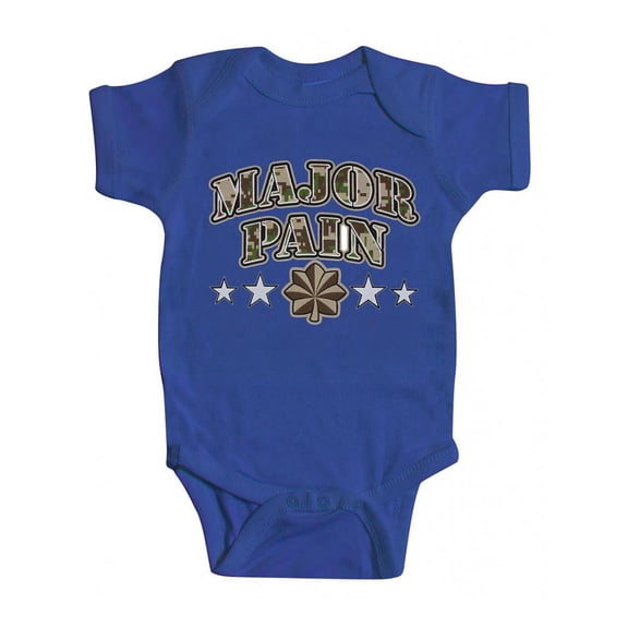 Toddlers Major Pain Royal Blue Bodysuit - 12 Months