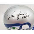 thumbnail image 2 of Warren Moon Autographed Seattle Seahawks Full Size Gray Replica Throwback Helmet "HOF 06" MCS Holo 187028, 2 of 3