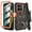Camo, variant on Fashionova for Motorola G Play 2025/ Motorola G Power 2025 Case Rugged Heavy Duty Shockproof Dust/Drop Proof with Belt Clip Holster Built in Screen Protector Black