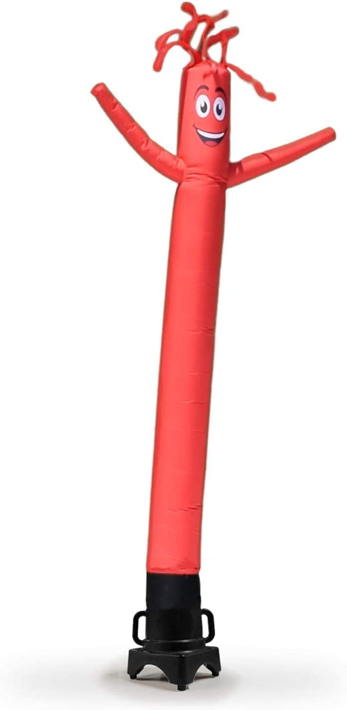 inflatable man with blower