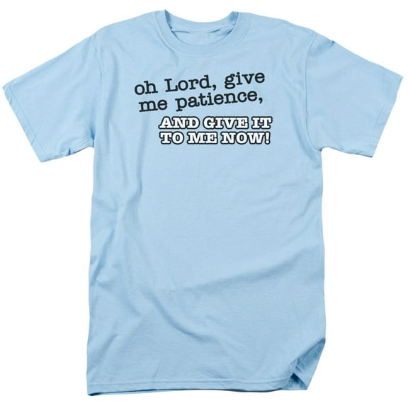 - Oh Lord Patience - Short Sleeve Shirt - XXXX-Large