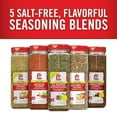 thumbnail image 3 of Lawry's Salt Free 17 Seasoning, 10 oz H2FSD- One 10 Ounce Container of 17 Seasoning Spice Blend Including Toasted Sesame Seeds, Turmeric, Basil and Red Bell Pepper for Seafood Poultry and Beef, 3 of 5