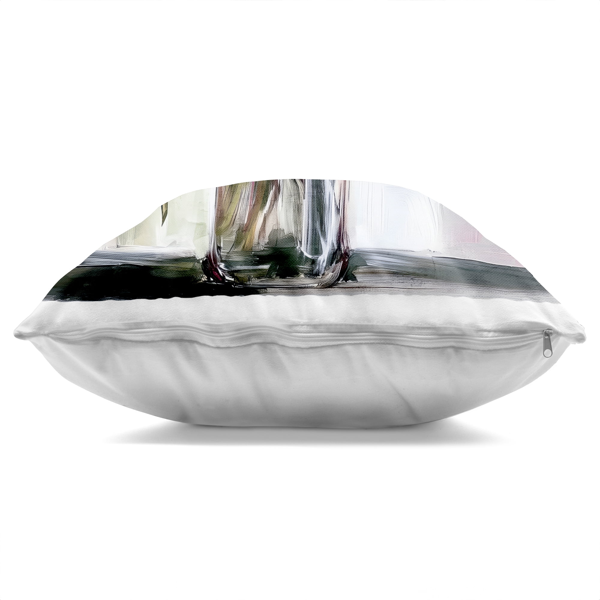 Stupell Industries Resonance Flower Vase Decorative Printed Throw Pillow, design by Annabelle Hall