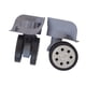 thumbnail image 4 of Ruedas de repuesto para equipaje A32, ruedas giratorias duraderas, silenciosas, con soporte de carga, para reparación de maletas de viaje, accesorios. Gris, 4 of 6