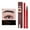 brown, variant on Hauiodp Double Fork Waterproof Liquid Eyebrow Pencil Three-dimensional Color Rendering Without Smudging Long-lasting Coloring Sweat Proof Sweat Proof 0.6ml