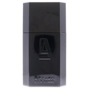 Azzaro Silver Black Eau De Toilette Spray for Men 3.4 oz