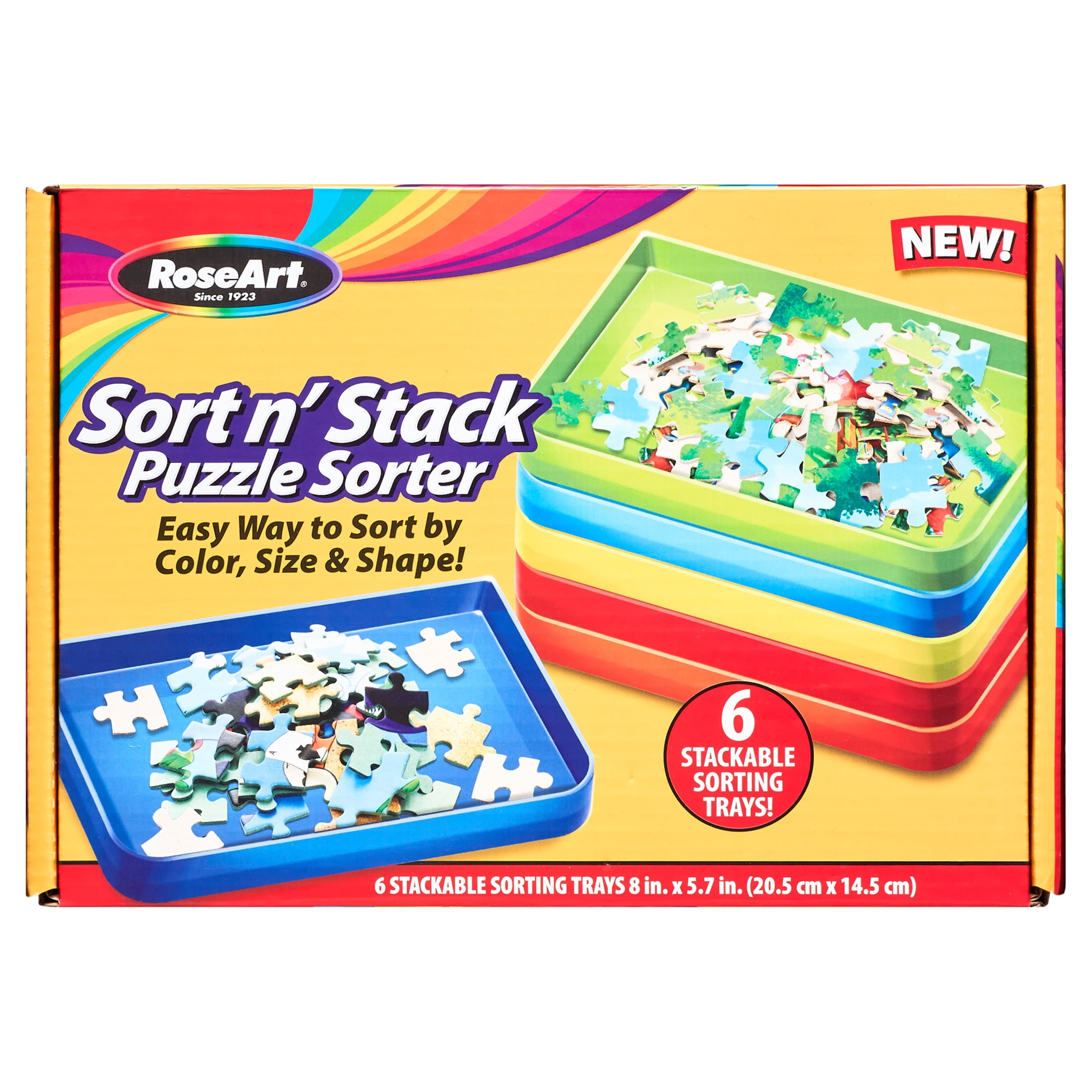 MasterPieces Colorful Sort and Save - 6 Piece Interlocking Jigsaw