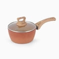 thumbnail image 1 of Cacerola Con Tapa 18cm Terracota Recubrimiento Antiadherente con Polvo de Piedra Amercook, 1 of 3