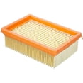 thumbnail image 2 of Paquete de 3 filtros planos plisados de repuesto Karcher Mv4 Mv5 Mv6 Wd4 Wd5 Wd6, Wd4p Wd5p Wd6p Aspiradora en seco y húmedo - Reemplazo 2863-005.0, 2 of 5