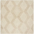 thumbnail image 6 of SAFAVIEH Blossom Winston Chevron Wool Runner Rug, Beige/Ivory, 2'3" x 8', 6 of 10