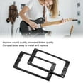 thumbnail image 3 of Electric Guitar Pickup Frame, Flat Pickup Mounting Ring High Hardness 2PCS Easy Installation Replacement Parts Fine Workmanship  For Humbucker Pickups, 3 of 7