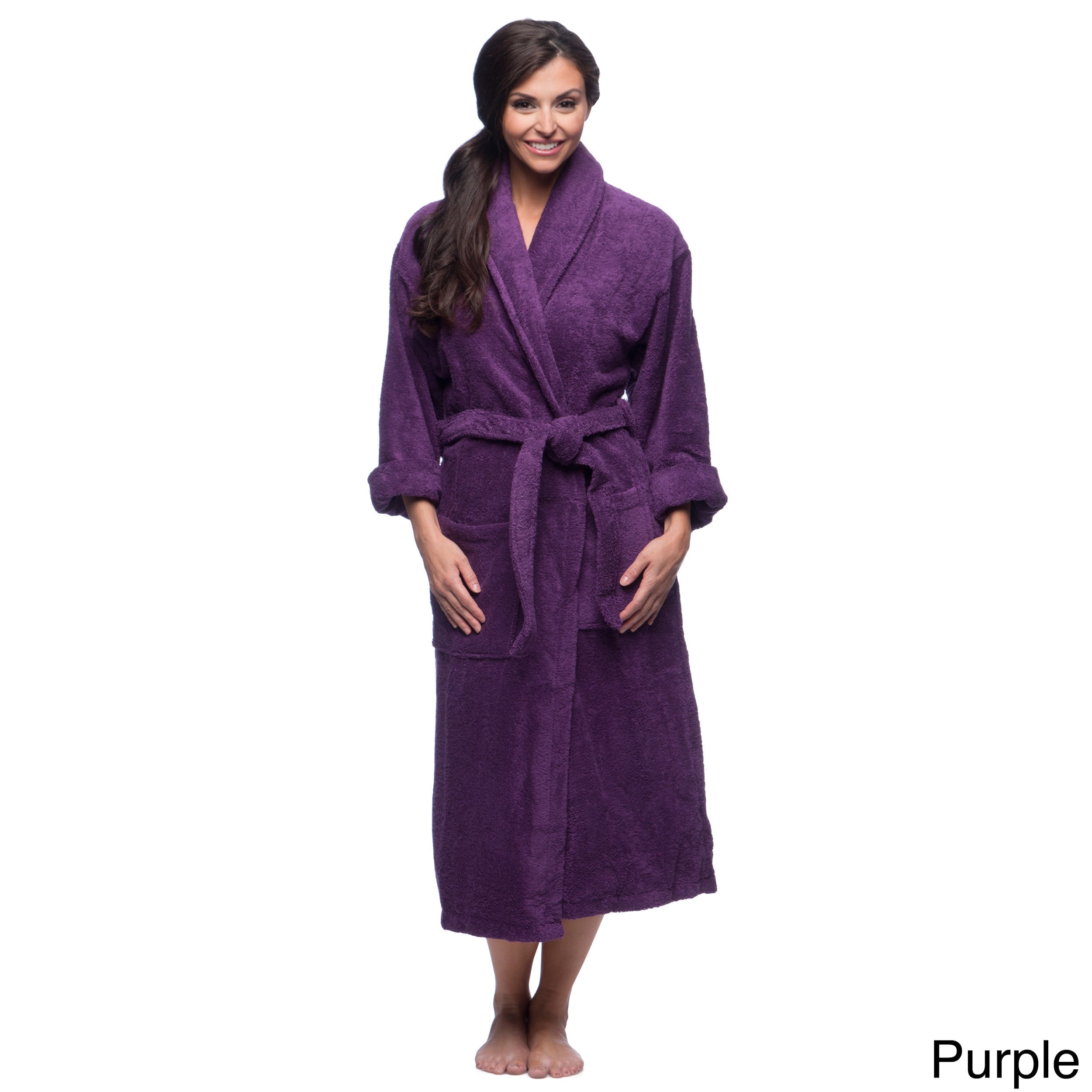 Photo 1 of Classic Turkish Towel Classic Turkish Cotton Thick Luxurious Shawl Collar Bathrobe