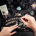 thumbnail image 2 of 5Pcs Spirit Board Kit Tarot Card Holder Stand Pendulum Board Wooden Talking Boards with Planchette Dowsing Divination 2Pcs Pendulum for Gift Black 1.8x7.8Inch-Butterfly Colorful, 2 of 9