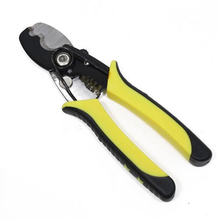 Topzone 8-Inch Wire Stripper & Cutter Tool - Multifunctional For 8-14 AWG Electrical Cables