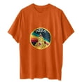 thumbnail image 7 of IROINNID Womens Short Sleeve Summer Tunic Shirts Pizza Printed Casual Top Pullover T-shirt Under 10$, 7 of 7